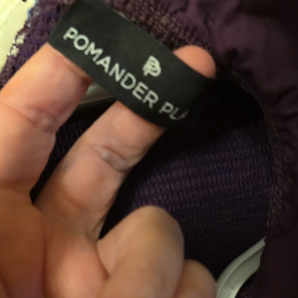 Pomander Place Deep Purple Dress